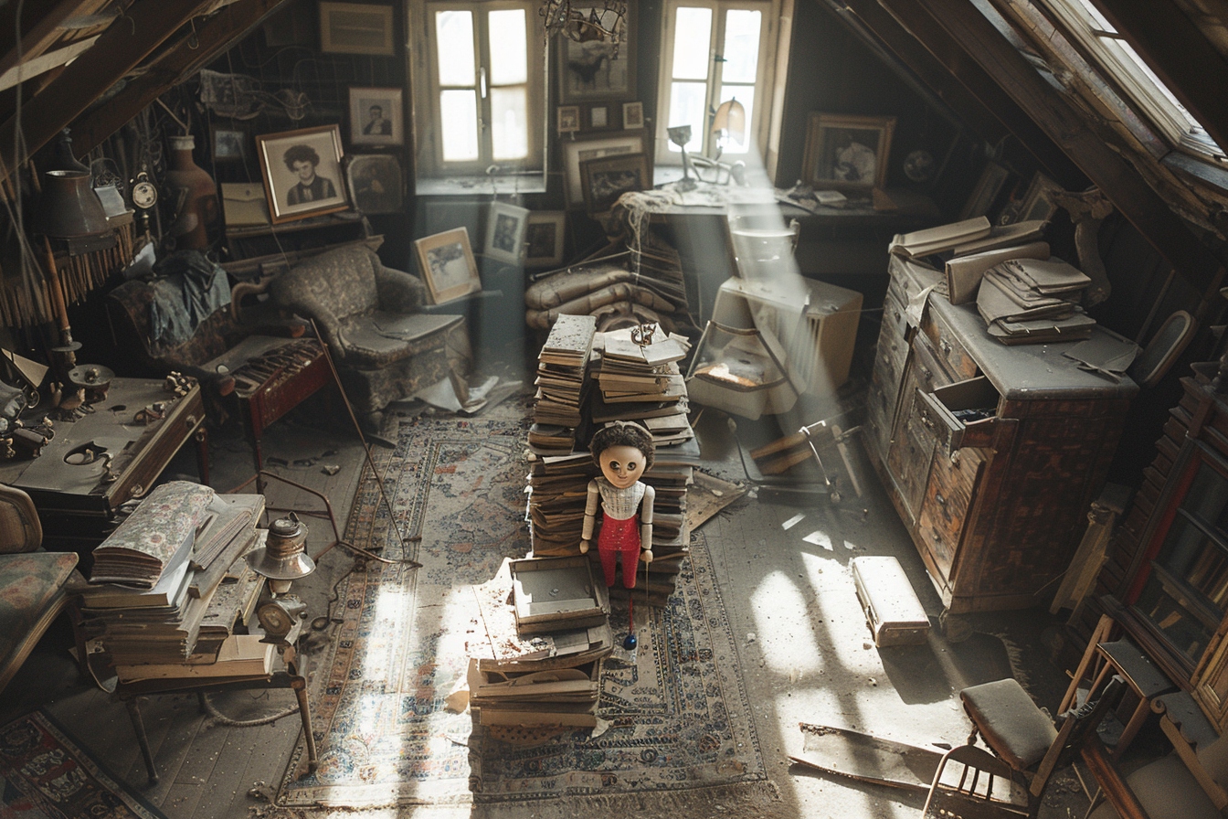 Alt d'image: "Service de débarras gratuit à Pantin, illustrant une maison métamorphosée grâce à la récupération d'objets.